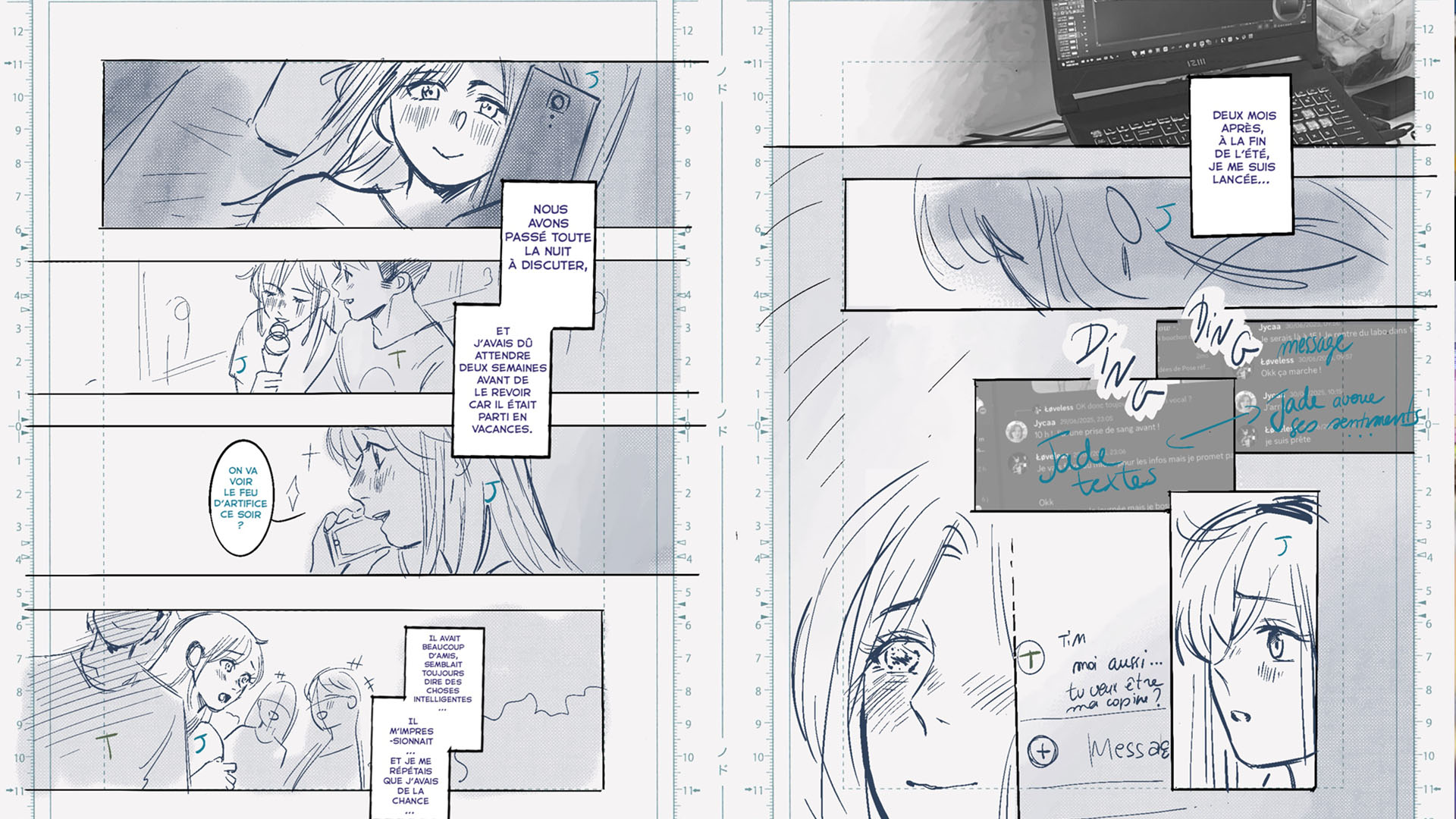 Planches de bande dessinée LUDI'COM